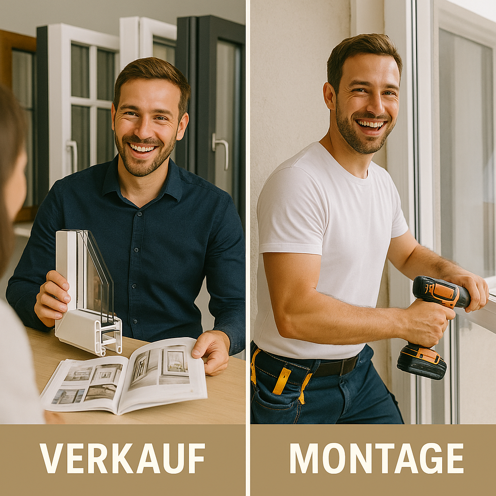 Montage, Verkauf, Professioneller Bauservice, Fenster,